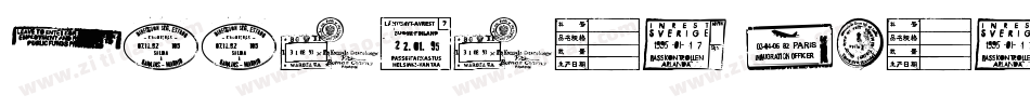 Official seal字体转换